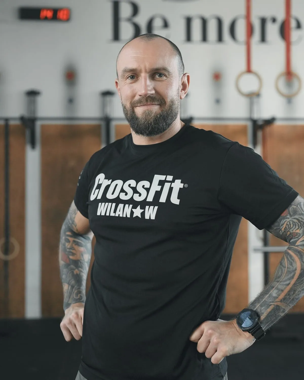 Łukasz Wysocki, owner of CrossFit Wilanów