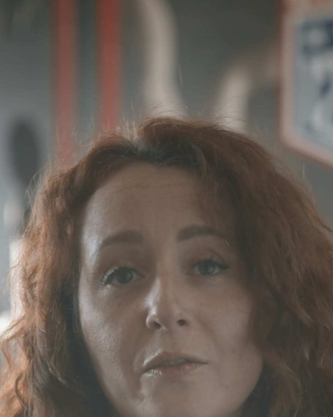 Rebecca, a club member from Ireland, in a frame from her interview